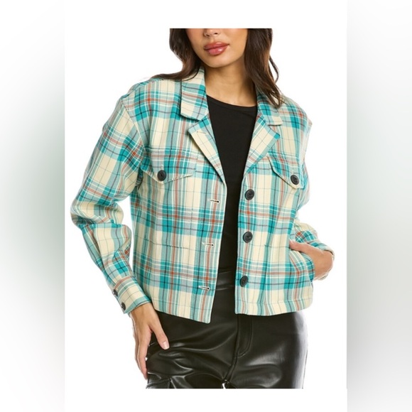 Rag  & Bone  Jessie plaid shirt jacket - Picture 1 of 9